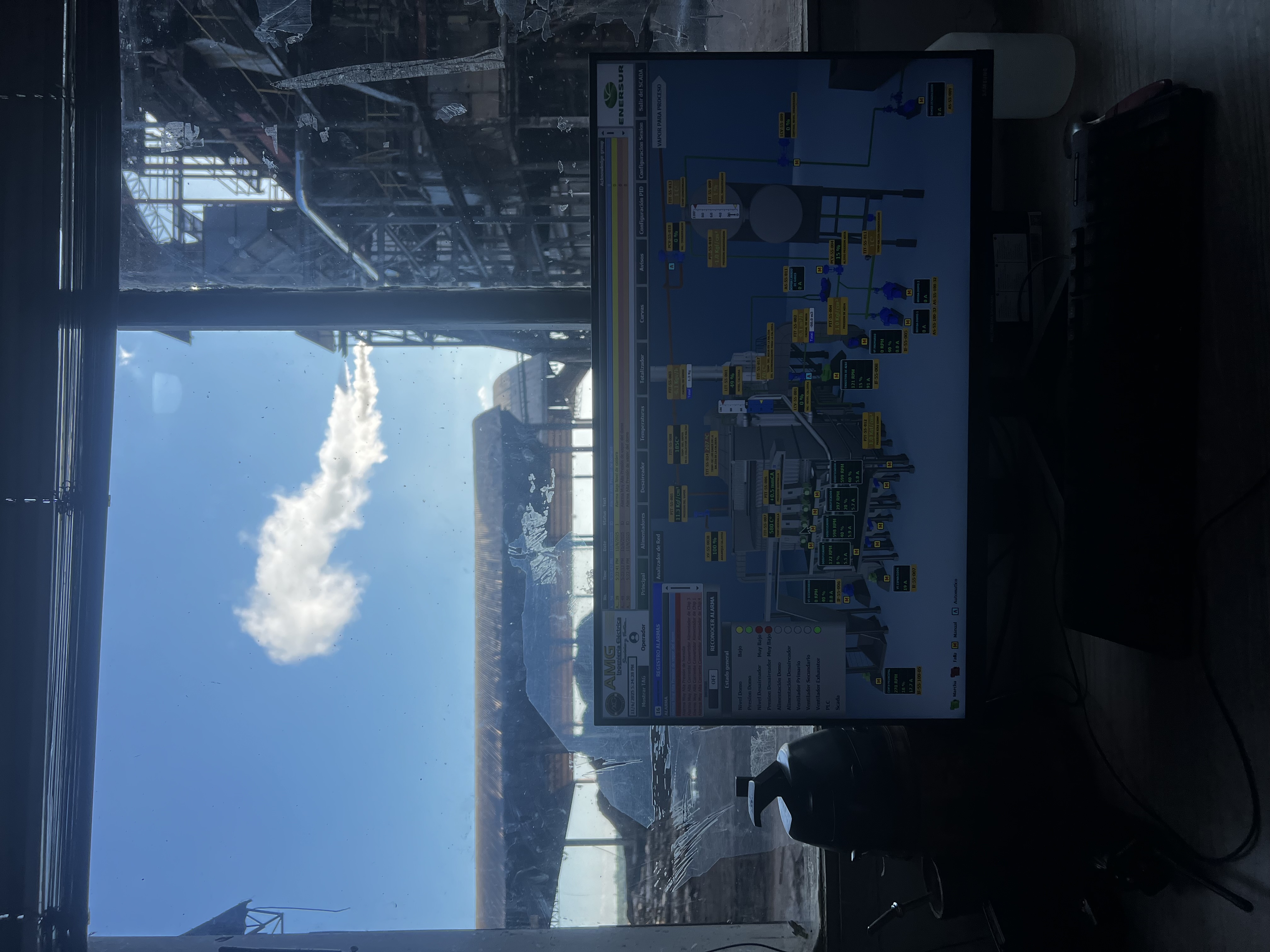 Panel de control industrial AMG